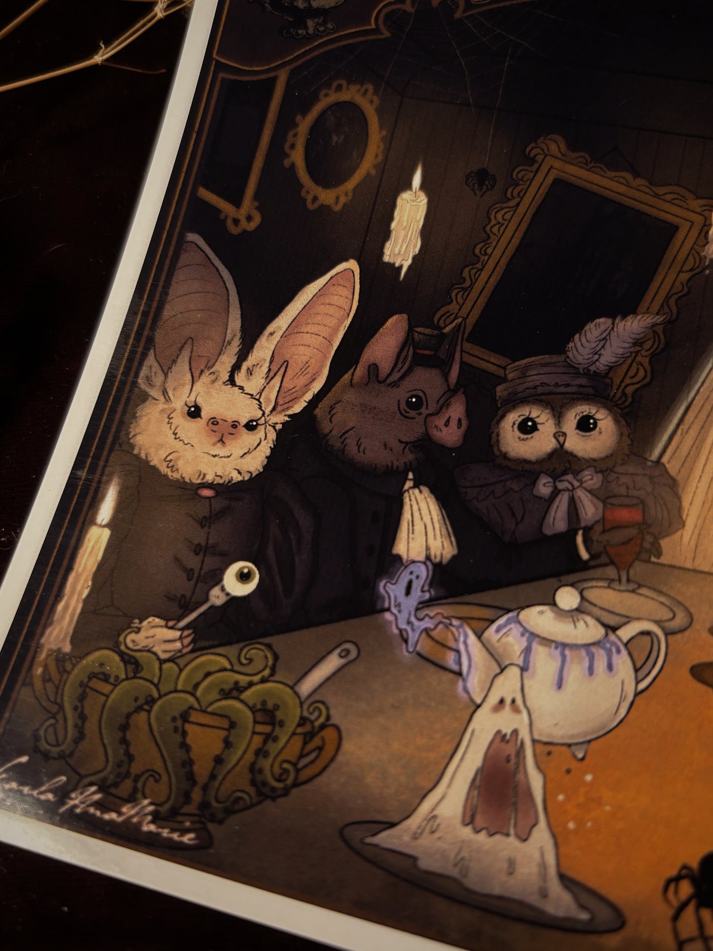 Grimm Ghost and the dinner party