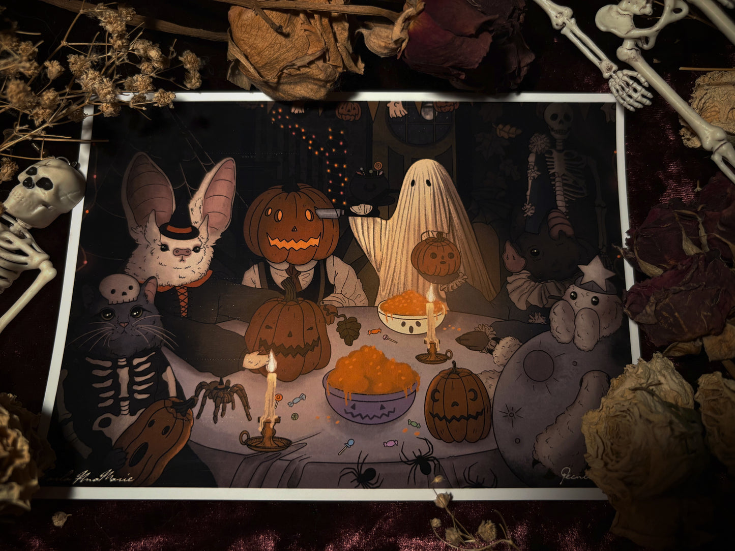 Grimm Ghost and the annual pumpkin carving