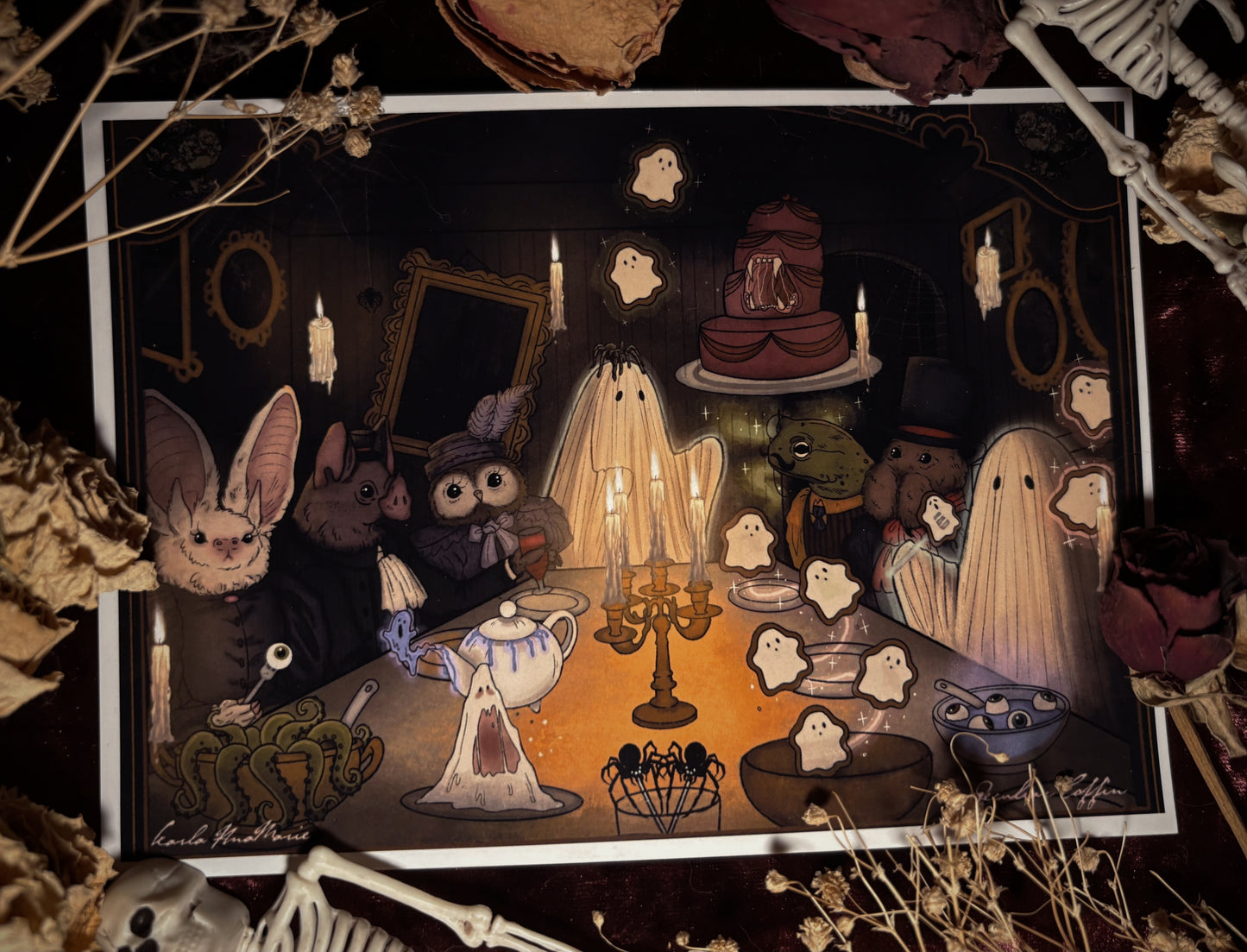 Grimm Ghost and the dinner party