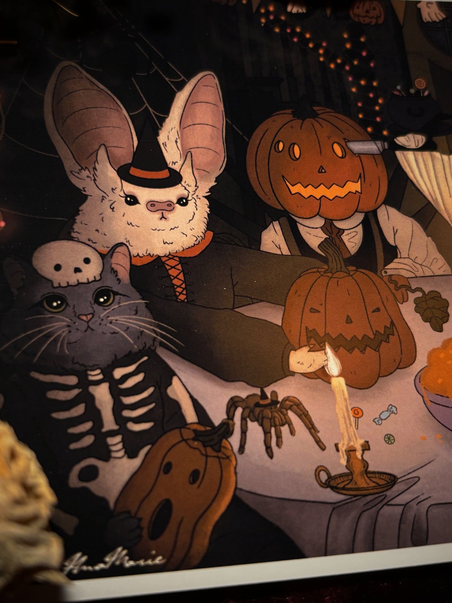 Grimm Ghost and the annual pumpkin carving