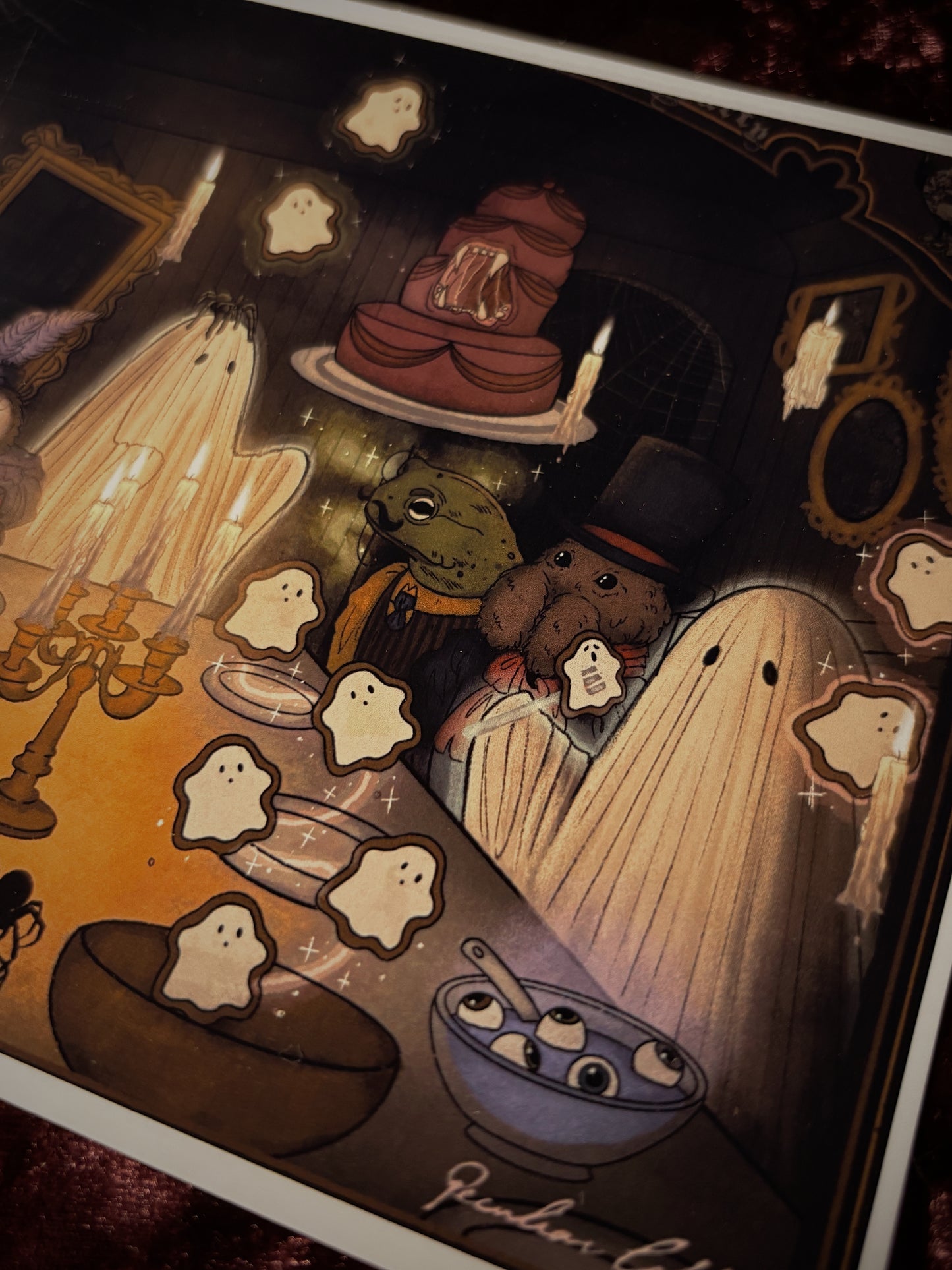 Grimm Ghost and the dinner party