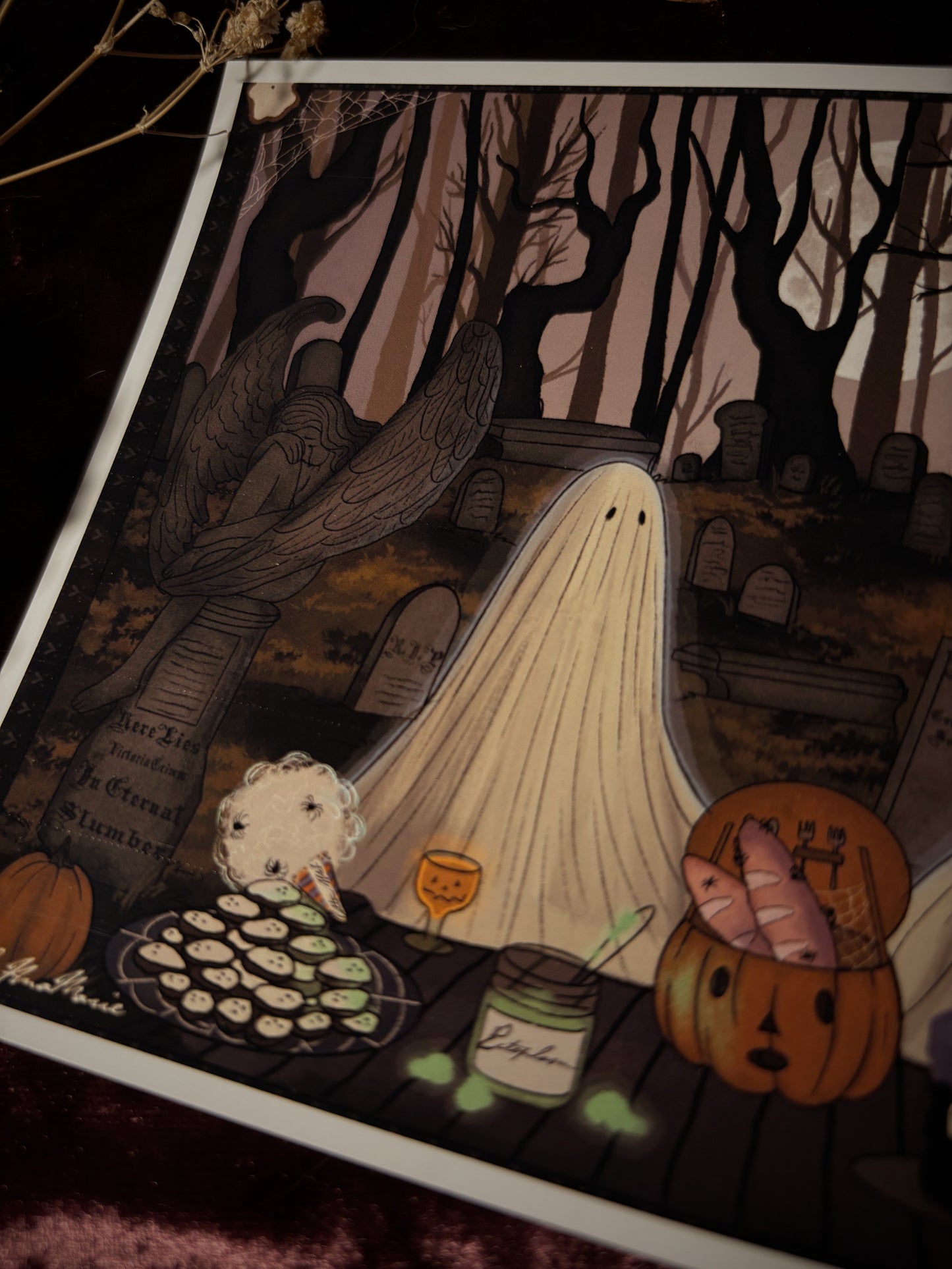 A ghostly picnic