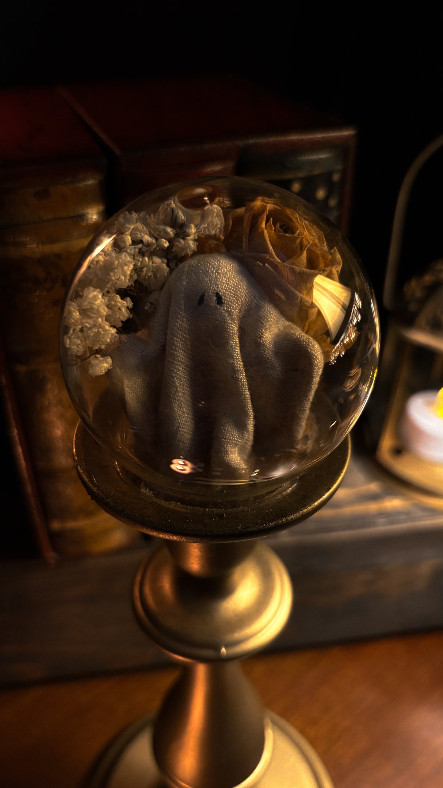 Tall sheet ghost cloche
