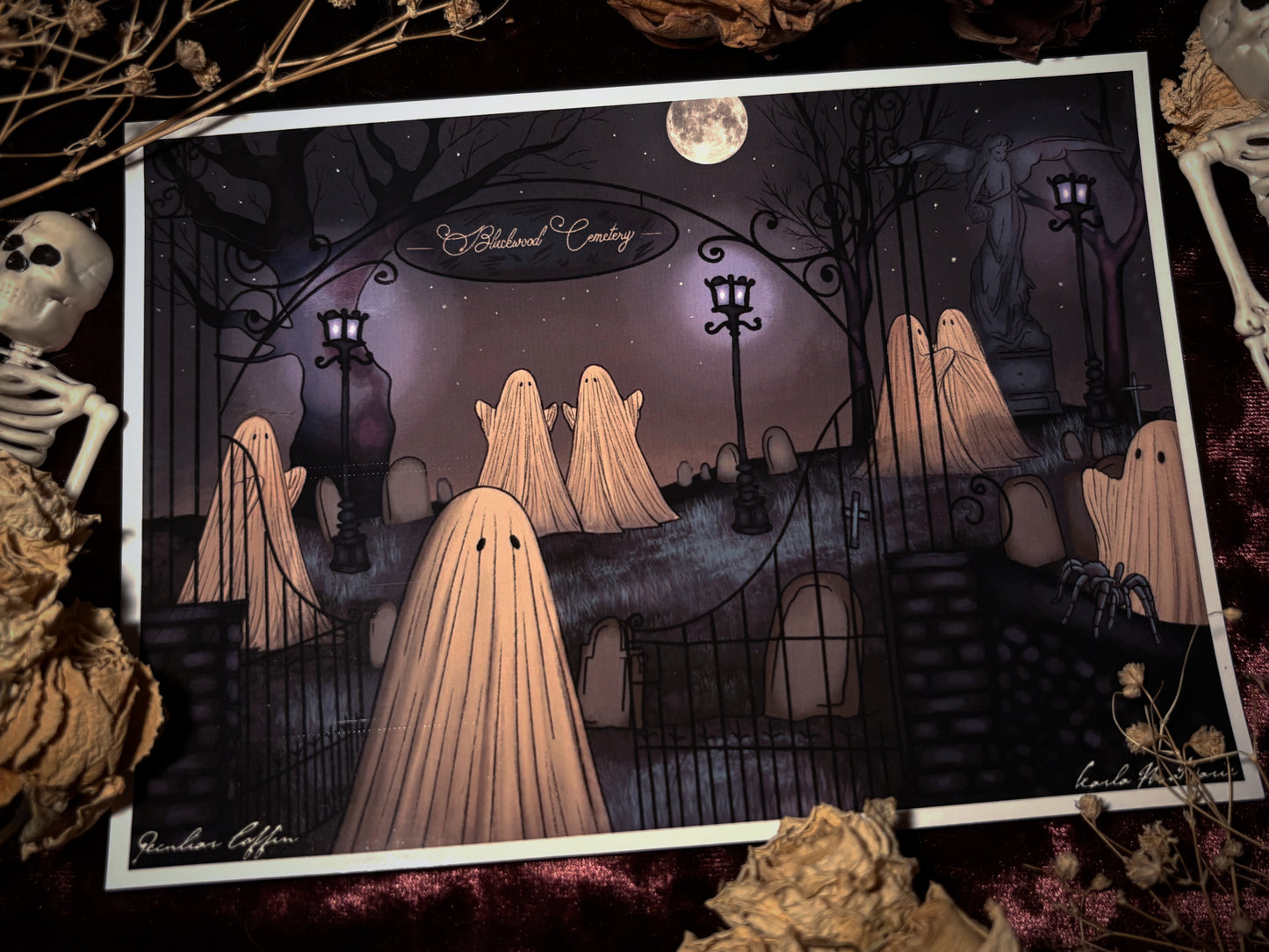 Grimm Ghost and the Graveyard Party
