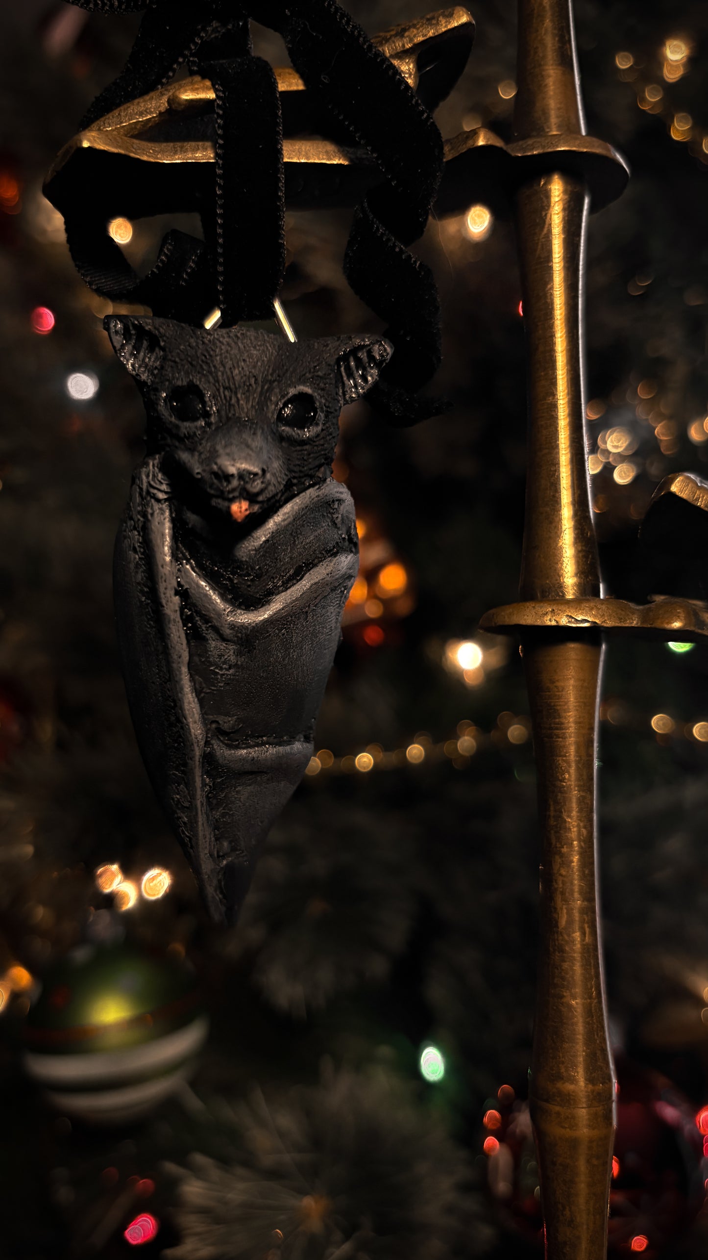 Baby Bat Ornament