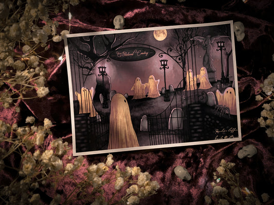 Grimm Ghost and the Graveyard Party