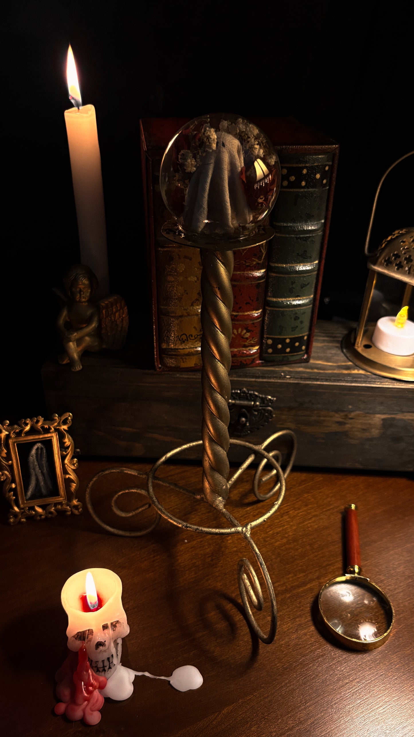 Whimsy sheet ghost cloche
