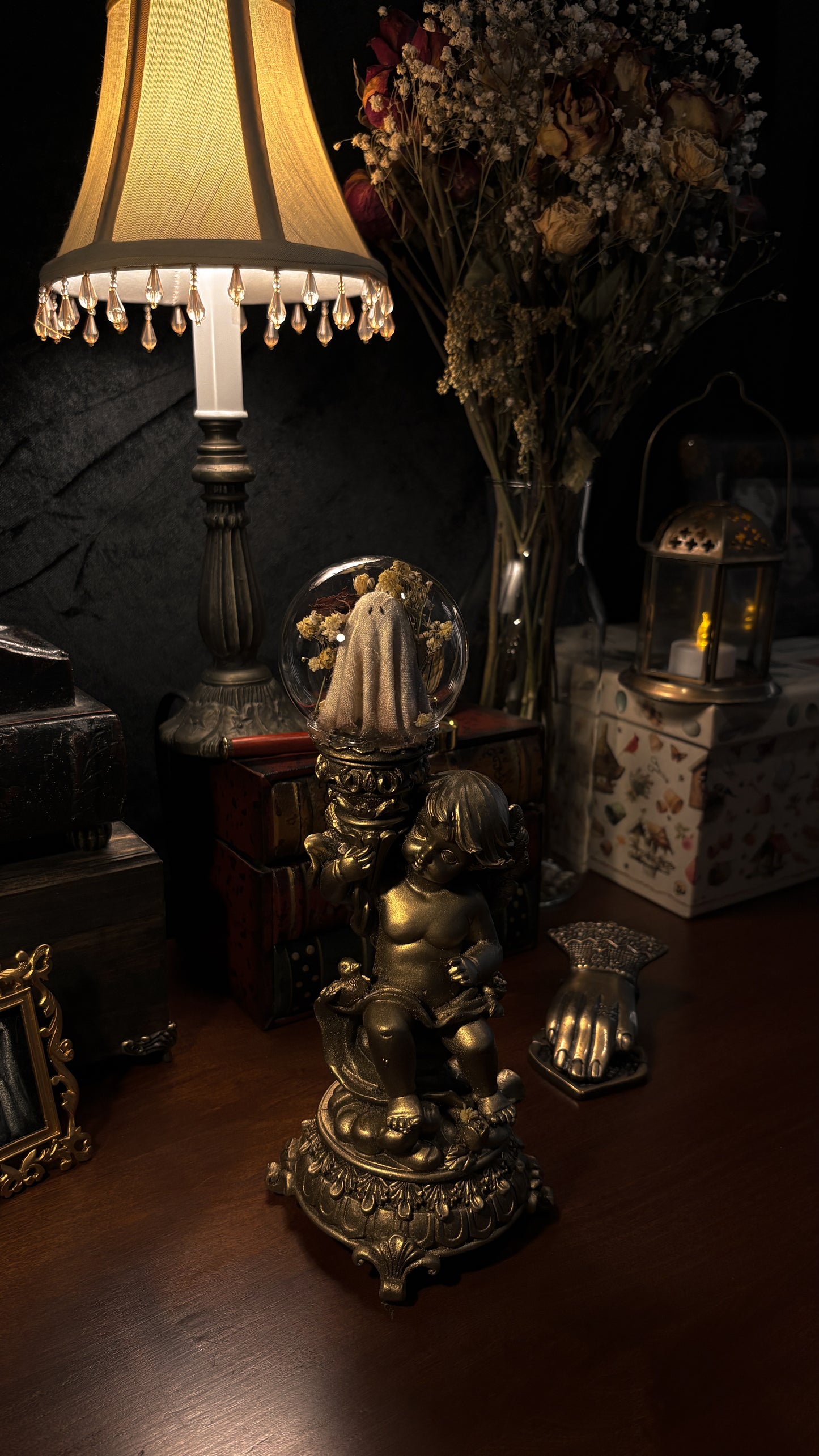 Angel Sheet Ghost Cloche
